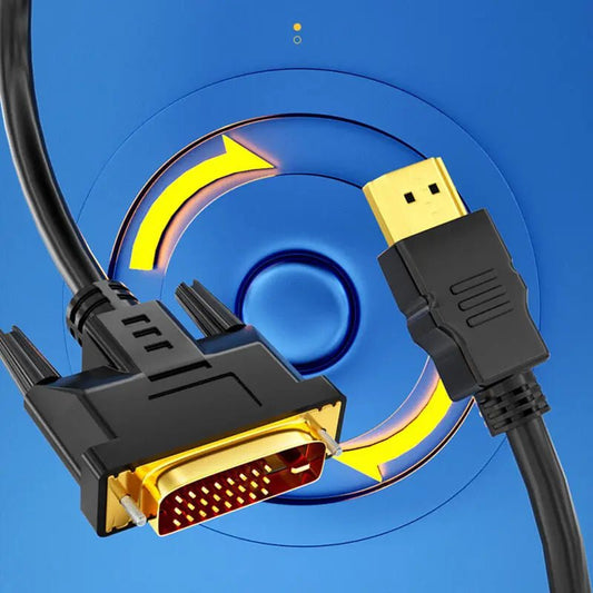 1080P HD DVI to HDMI-compatible Conversion Cable - GadgetsPerformanceGadgetsPerformance