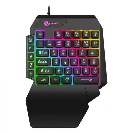 35keys Mini Gaming Keyboard USB Backlight for Laptop Desktop PC Smartphone - GadgetsPerformance
