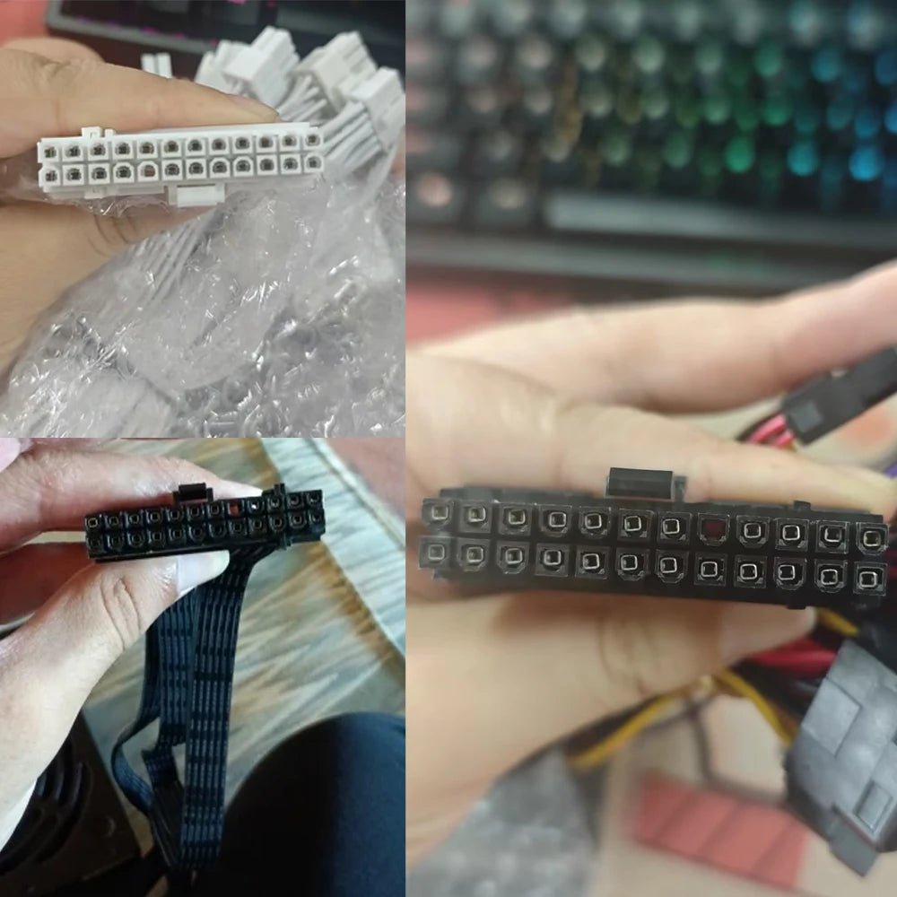 220v not work in 110v 500/600/700/800W PC Power Supply for Computer ATX Sources Desktop Intel AMD Sleeve Bearing Cooling - GadgetsPerformance