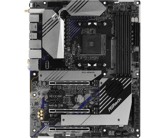 ASROCK X570 Motherboard X570 Creator Socket AM4 DDR4 128GB supports 5700 5900 5600 3400 4300 2600 3800 cpu ATX M.2 - GadgetsPerformance