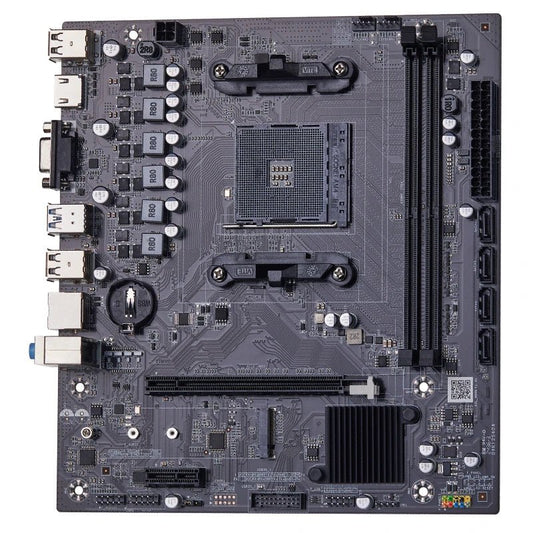 QIYIDA B450 Motherboard support DDR4 desktop RAM AM4 CPU slot NVME NGFF M.2 USB 3.0 VGA dual channel for Ryzen am4 cpu SATA3.0 - GadgetsPerformance